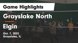 Grayslake North  vs Elgin  Game Highlights - Oct. 7, 2023