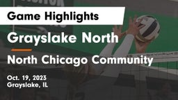 Grayslake North  vs North Chicago Community  Game Highlights - Oct. 19, 2023