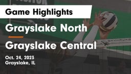 Grayslake North  vs Grayslake Central  Game Highlights - Oct. 24, 2023