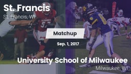 Matchup: St. Francis High vs. University School of Milwaukee 2017