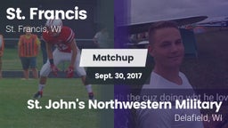 Matchup: St. Francis High vs. St. John's Northwestern Military  2017
