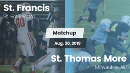 Matchup: St. Francis High vs. St. Thomas More  2019