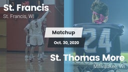 Matchup: St. Francis High vs. St. Thomas More  2020