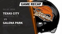 Recap: Texas City  vs. Galena Park  2016