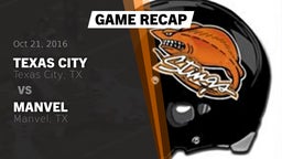 Recap: Texas City  vs. Manvel  2016