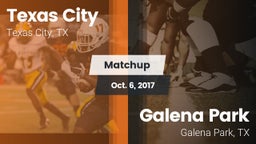 Matchup: Texas City High vs. Galena Park  2017