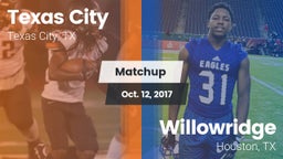 Matchup: Texas City High vs. Willowridge  2017