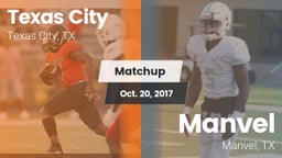 Matchup: Texas City High vs. Manvel  2017