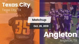 Matchup: Texas City High vs. Angleton  2018