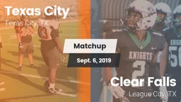 Matchup: Texas City High vs. Clear Falls  2019