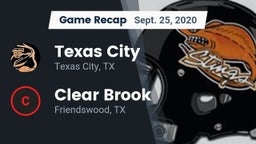 Recap: Texas City  vs. Clear Brook  2020