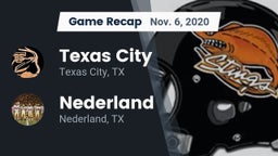 Recap: Texas City  vs. Nederland  2020