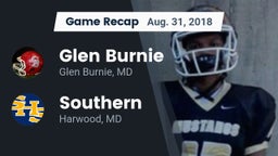 Recap: Glen Burnie  vs. Southern  2018