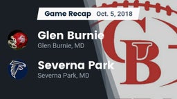Recap: Glen Burnie  vs. Severna Park  2018