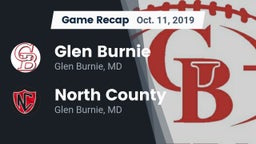Recap: Glen Burnie  vs. North County  2019