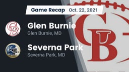 Recap: Glen Burnie  vs. Severna Park  2021