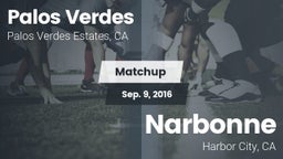 Matchup: Palos Verdes High vs. Narbonne  2016