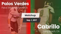 Matchup: Palos Verdes High vs. Cabrillo  2017