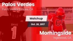 Matchup: Palos Verdes High vs. Morningside  2017