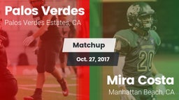 Matchup: Palos Verdes High vs. Mira Costa  2017