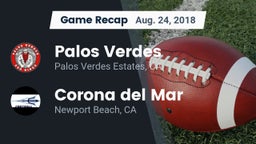 Recap: Palos Verdes  vs. Corona del Mar  2018