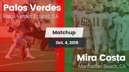 Matchup: Palos Verdes High vs. Mira Costa  2019