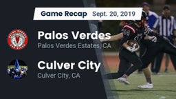 Recap: Palos Verdes  vs. Culver City  2019
