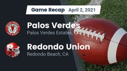 Recap: Palos Verdes  vs. Redondo Union  2021
