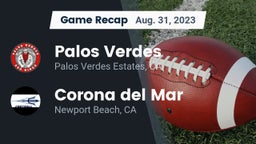 Recap: Palos Verdes  vs. Corona del Mar  2023