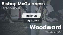 Matchup: Bishop McGuinness vs. Woodward  2016
