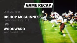 Recap: Bishop McGuinness  vs. Woodward  2016