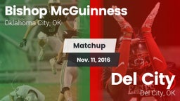 Matchup: Bishop McGuinness vs. Del City  2016