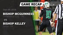 Recap: Bishop McGuinness  vs. Bishop Kelley  2016