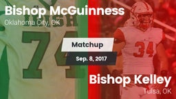 Matchup: Bishop McGuinness vs. Bishop Kelley  2017
