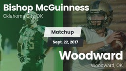 Matchup: Bishop McGuinness vs. Woodward  2017