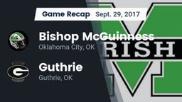 Recap: Bishop McGuinness  vs. Guthrie  2017