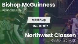 Matchup: Bishop McGuinness vs. Northwest Classen  2017