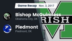 Recap: Bishop McGuinness  vs. Piedmont  2017