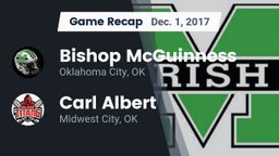 Recap: Bishop McGuinness  vs. Carl Albert   2017