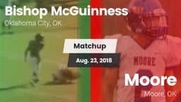 Matchup: Bishop McGuinness vs. Moore  2018