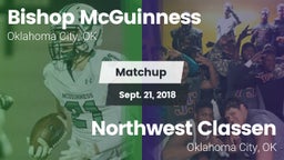 Matchup: Bishop McGuinness vs. Northwest Classen  2018