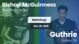 Matchup: Bishop McGuinness vs. Guthrie  2018