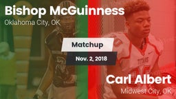 Matchup: Bishop McGuinness vs. Carl Albert   2018
