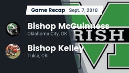 Recap: Bishop McGuinness  vs. Bishop Kelley  2018