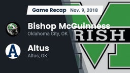 Recap: Bishop McGuinness  vs. Altus  2018