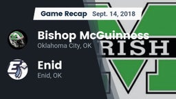 Recap: Bishop McGuinness  vs. Enid  2018