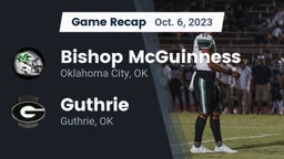 Recap: Bishop McGuinness  vs. Guthrie  2023