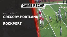 Recap: Gregory-Portland  vs. Rockport 2016