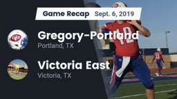 Recap: Gregory-Portland  vs. Victoria East  2019