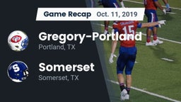 Recap: Gregory-Portland  vs. Somerset  2019